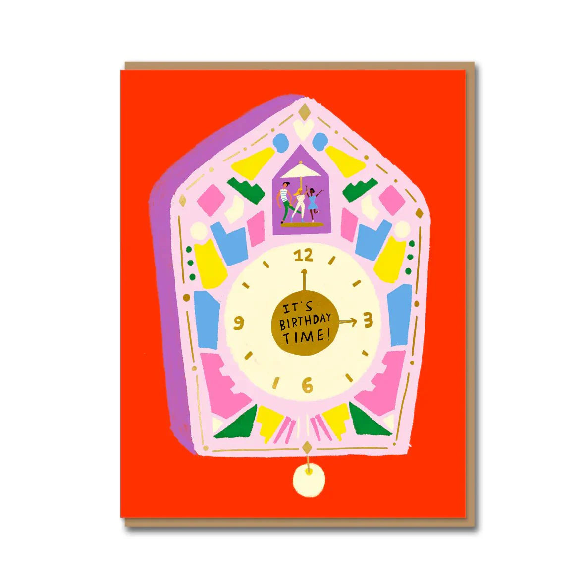 It's Birthday Time Greetings Card - 1656 - Uneeka