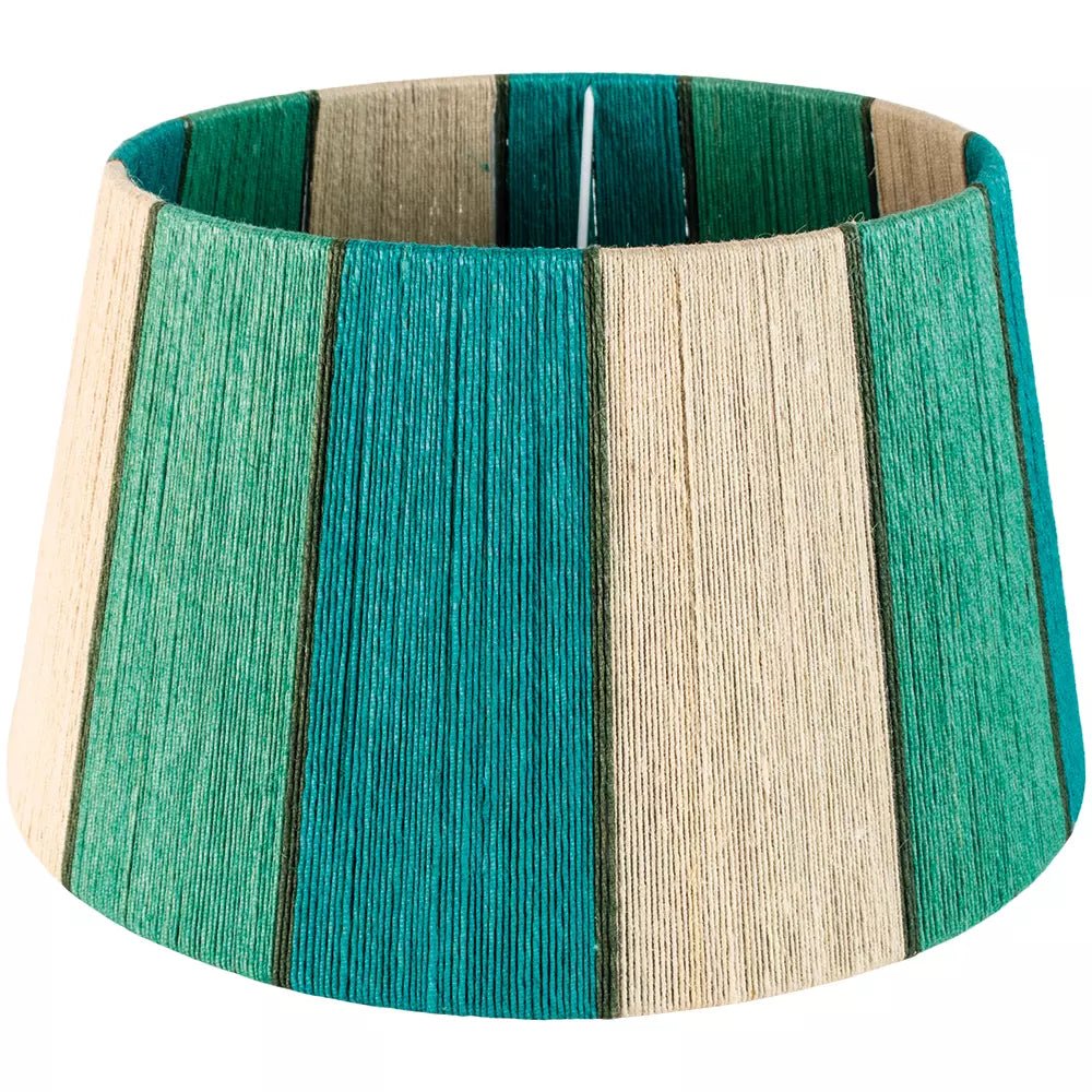 Jute String Striped Lampshade - LIM24228 - Uneeka