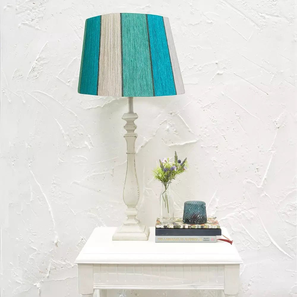 Jute String Striped Lampshade - LIM24228 - Uneeka