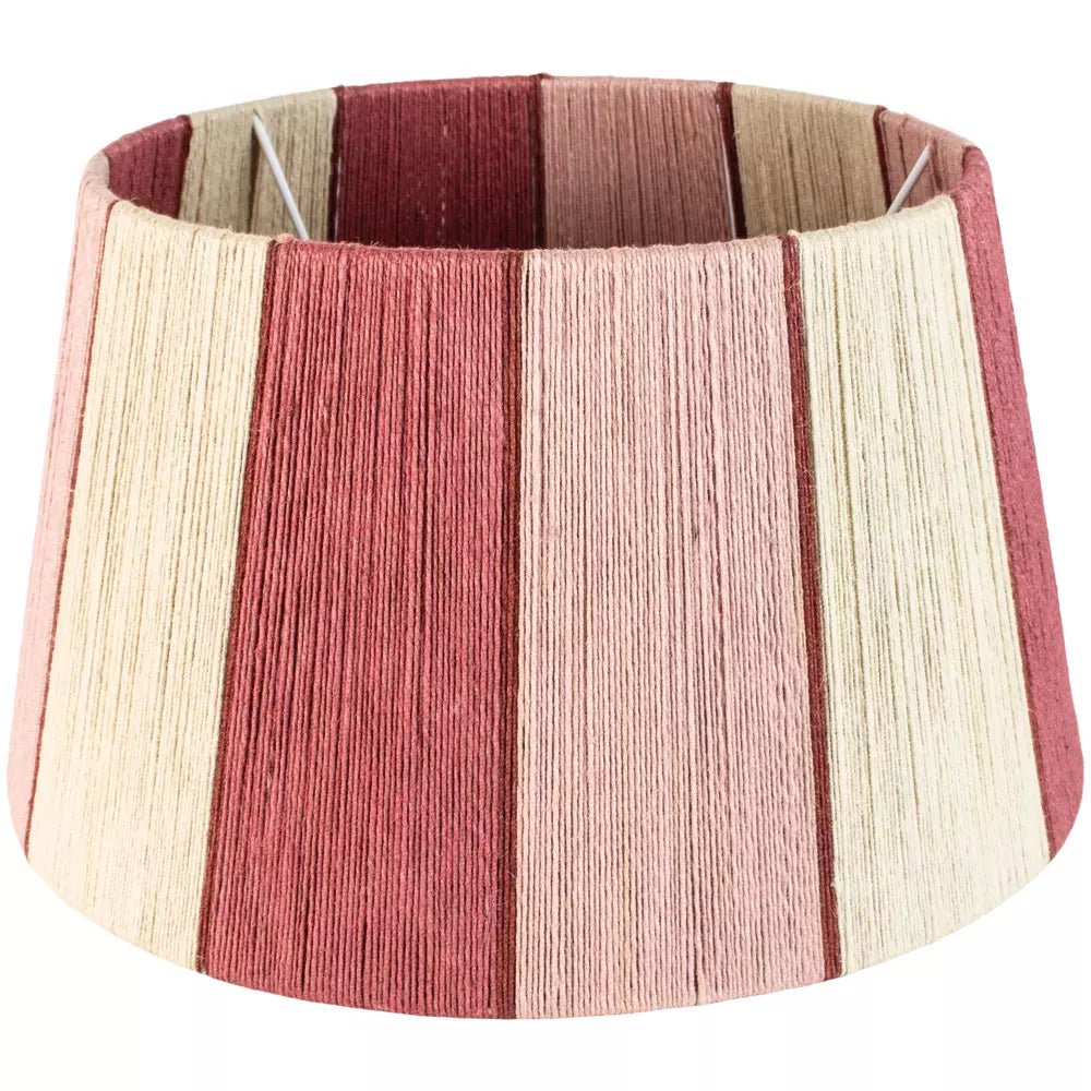 Jute String Striped Lampshade - LIM24229 - Uneeka