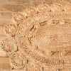 Kalavi Oval Jute Open Weave Braided Rug - R57OV35 - Uneeka