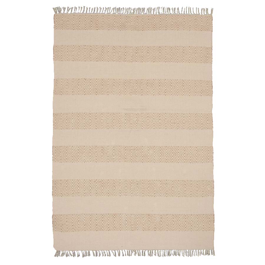 Kalindi Geometric Chenille & Jute Rug - R39646 - Uneeka