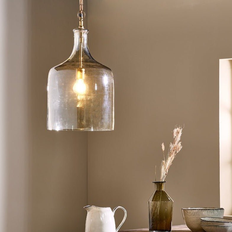 Kalsi Recycled Glass Pendant Light - KP0801 - Uneeka