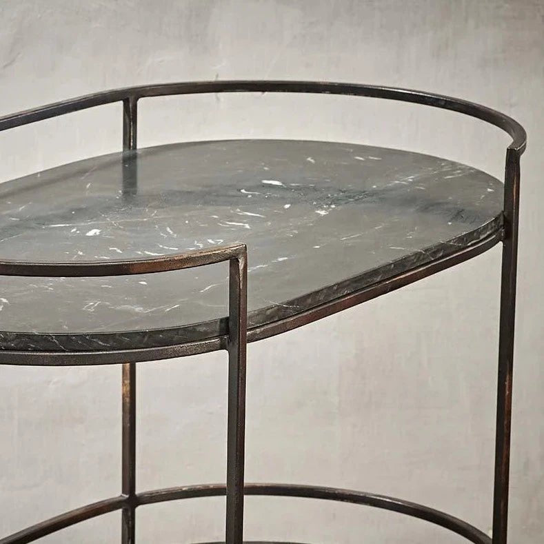 Karoko Marble Drinks Table - KT4301 - Uneeka