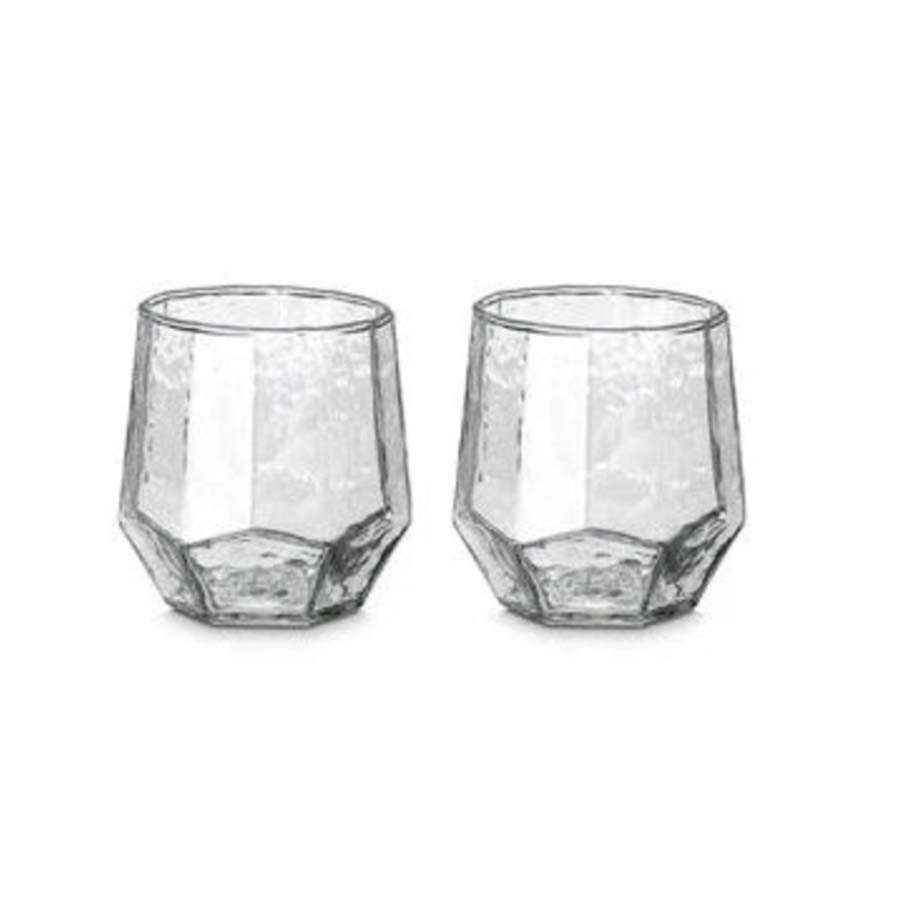 Kavya Clear Glass Tumbler - KT7801 - Uneeka