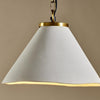 Kiara Organic Shape Off - White Pendant Light - KL3301 - Uneeka