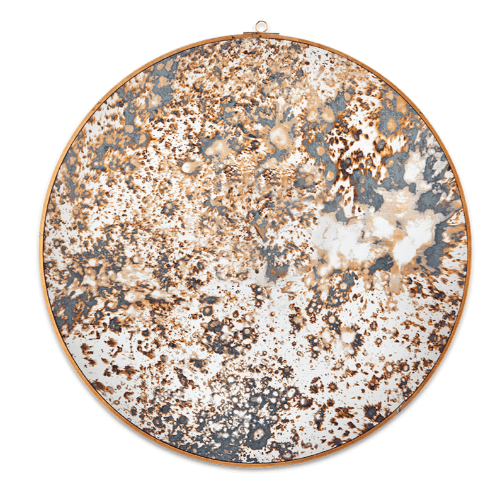 Kiko Antique Brass Oiled Decorative Mirror* - KM3901 - Uneeka