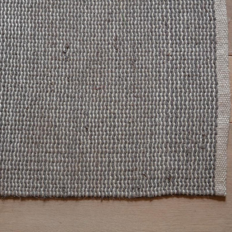 Kufri Light Blue & Brown Jute Rug - KU2002 - Uneeka