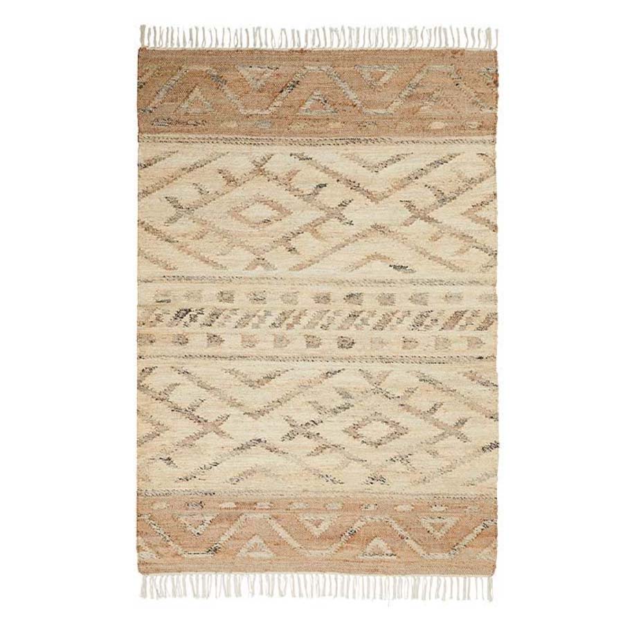 Arizona Tea Rug Arizona Terracotta & Neutral Rug | Large Woven Design | Uneeka