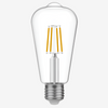 LED Clear Edison ST64 4W E27 Bulb* - BB - E03 - Uneeka