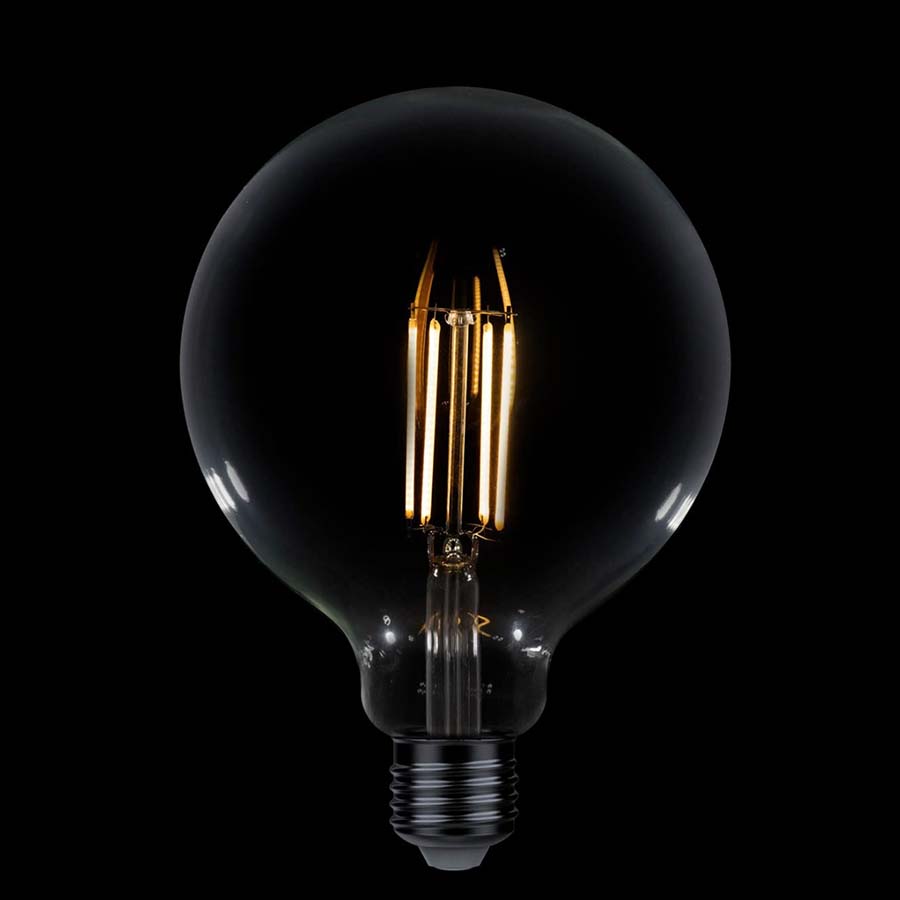 LED Clear Globe G125 7W E27 Dimmable Bulb - BB - N04 - Uneeka