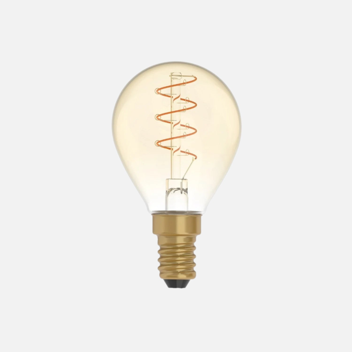LED Gold Mini Globe G45 5W E14 Dimmable Bulb - BB - C02 - Uneeka