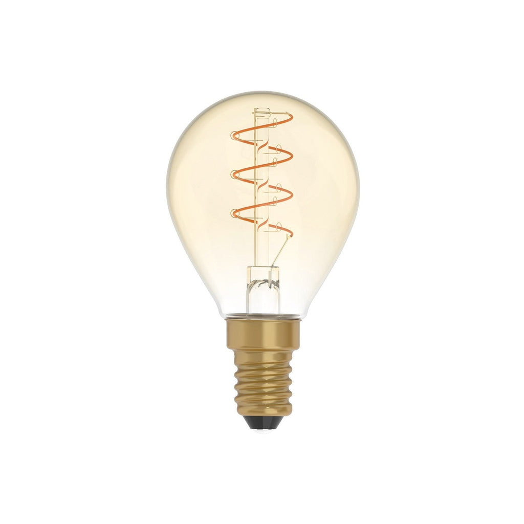 LED Gold Mini Globe G45 5W E14 Dimmable Bulb - BB - C02 - Uneeka