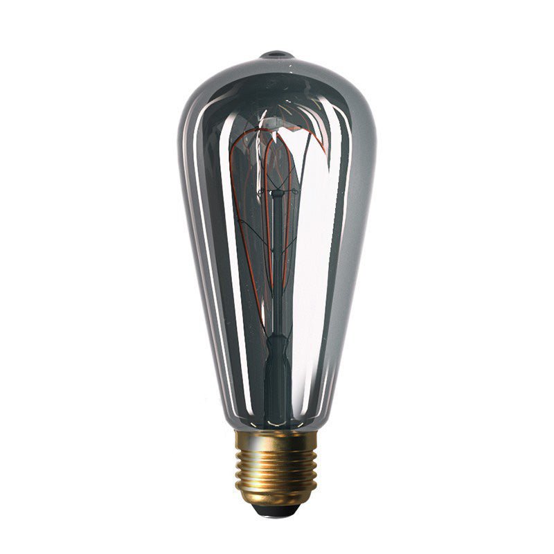 LED Light Bulb - Edison ST64 Curved Double Loop Filament - 5W E27 Dimmable* - DL700181 - Uneeka