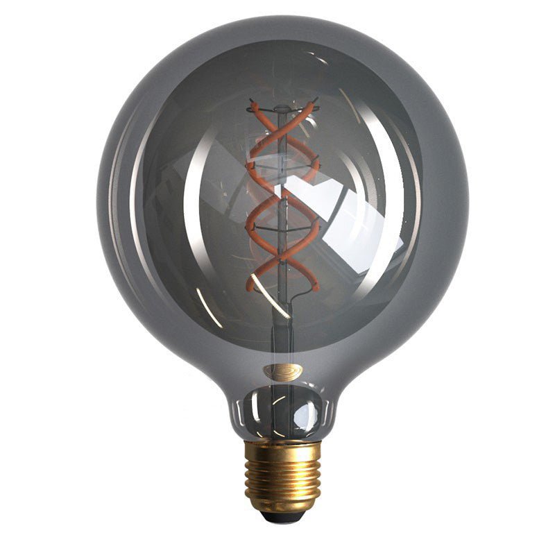 LED Light Bulb - Globe G125 Curved Spiral Filament - 5W E27 Dimmable - DL700139 - Uneeka