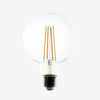LED Transparent Light Bulb - Globe G95 Long Filament - 7.5W E27* - DL700121 - Uneeka
