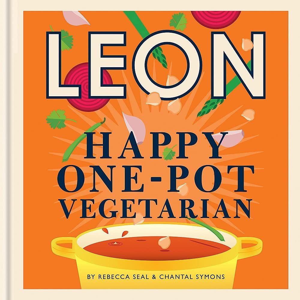 LEON Happy One Pot Vegetarian Recipe Book - B060840 - Uneeka