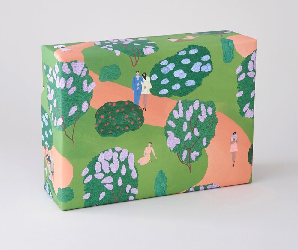 Lilac Park Gift Wrap - WP106 - Uneeka