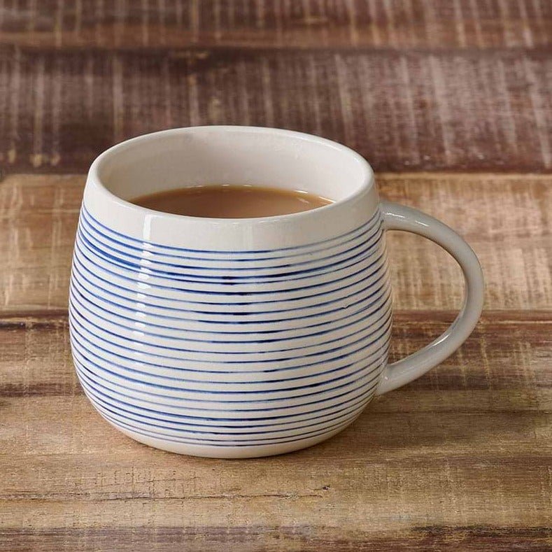 Lin Striped Oversized Mug - LM0201 - Uneeka