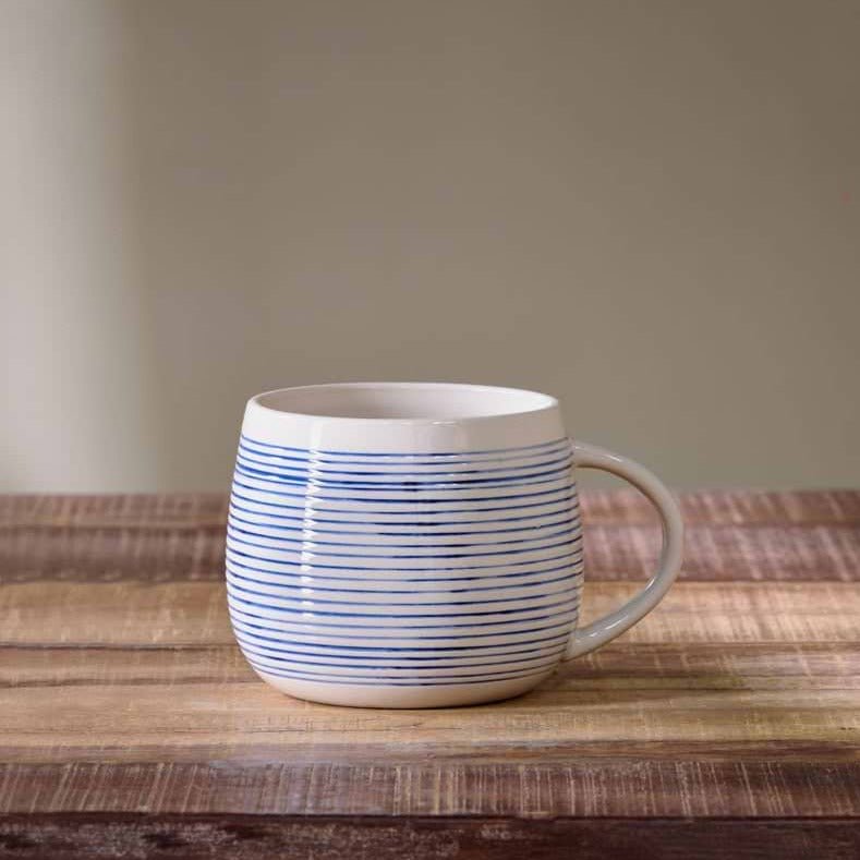 Lin Striped Oversized Mug - LM0201 - Uneeka