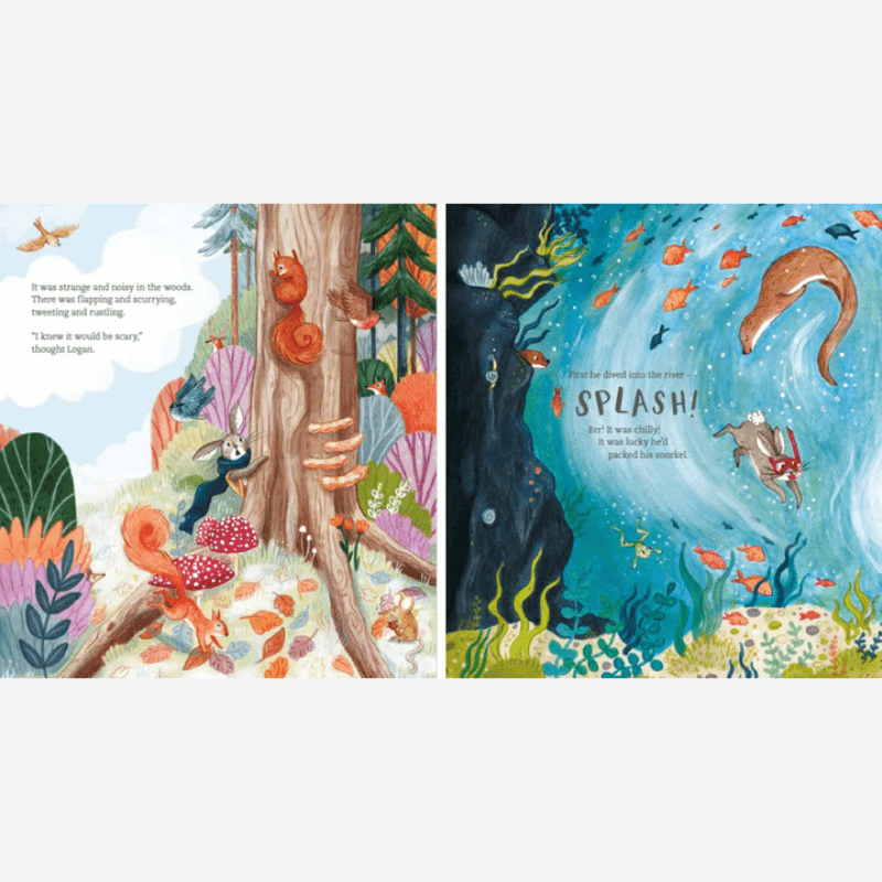 Little Bit Brave Children's Board Book - B069623 - Uneeka