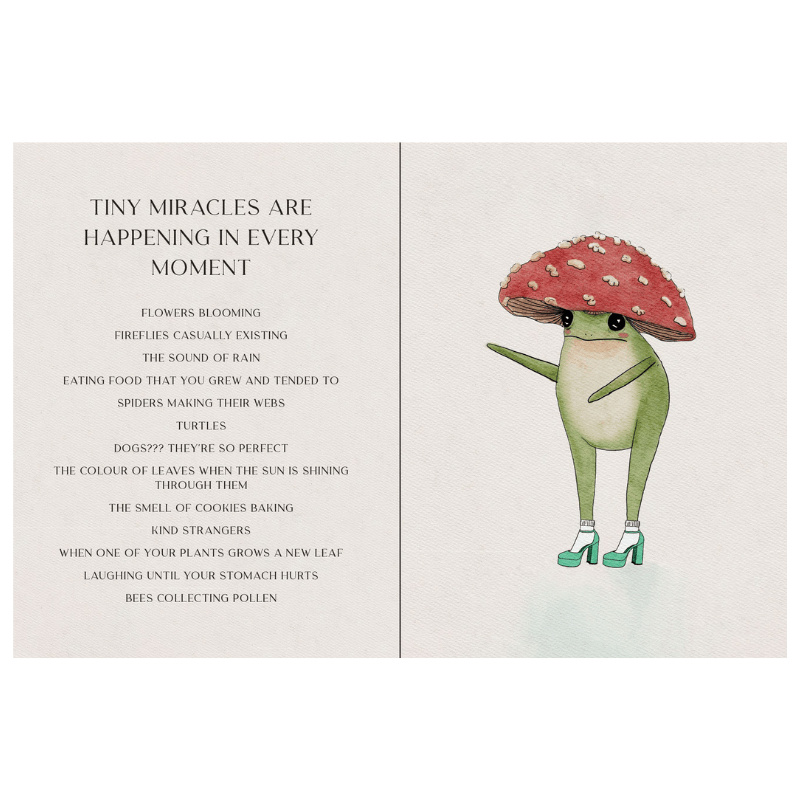 Little Frogs Guide To Self Care Mini Book - B067848 - Uneeka