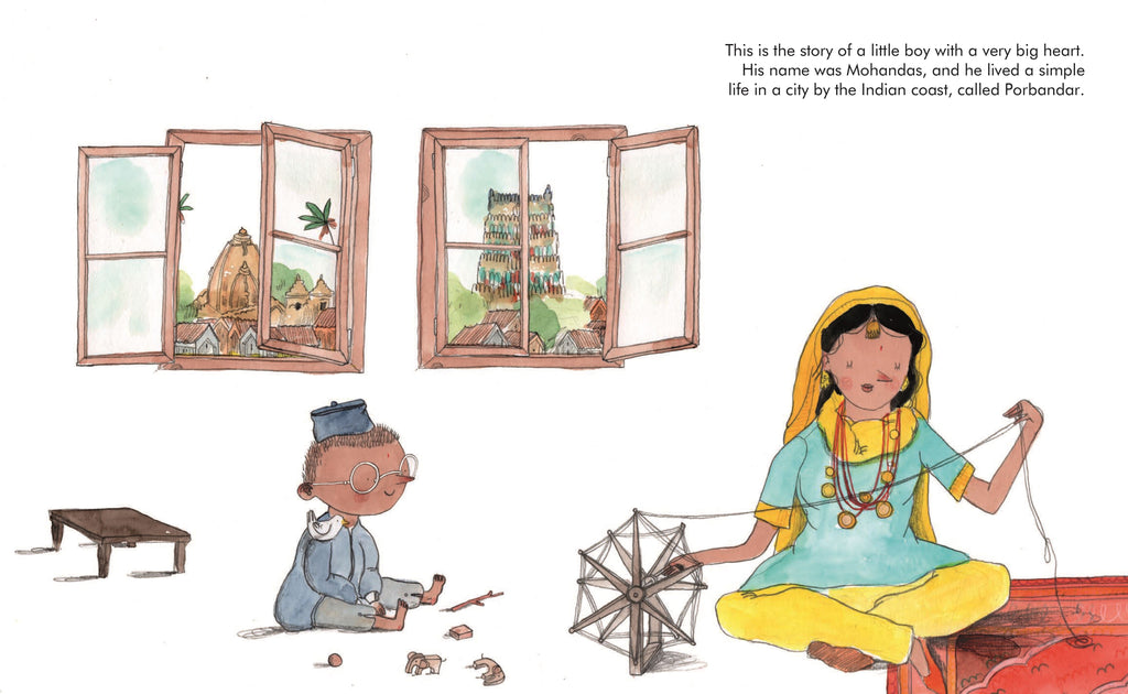 Little People Big Dreams: Mahatma Gandhi Children's Book* - B041571 - Uneeka