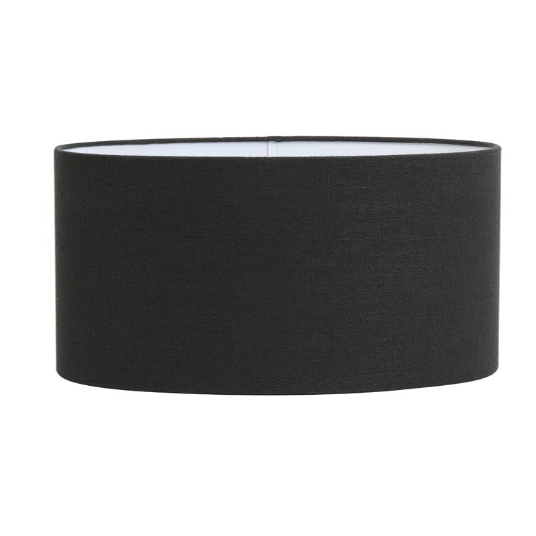 Livigno Anthracite Oval Lampshade* - 3845881 - Uneeka