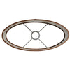 Lubis Brown Oval Lamp Shade - 3838546 - Uneeka