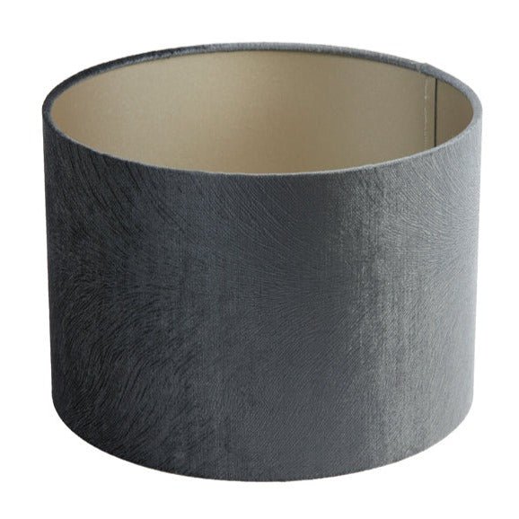 Lubis Grey Cylinder Lamp Shade - 2220548 - Uneeka