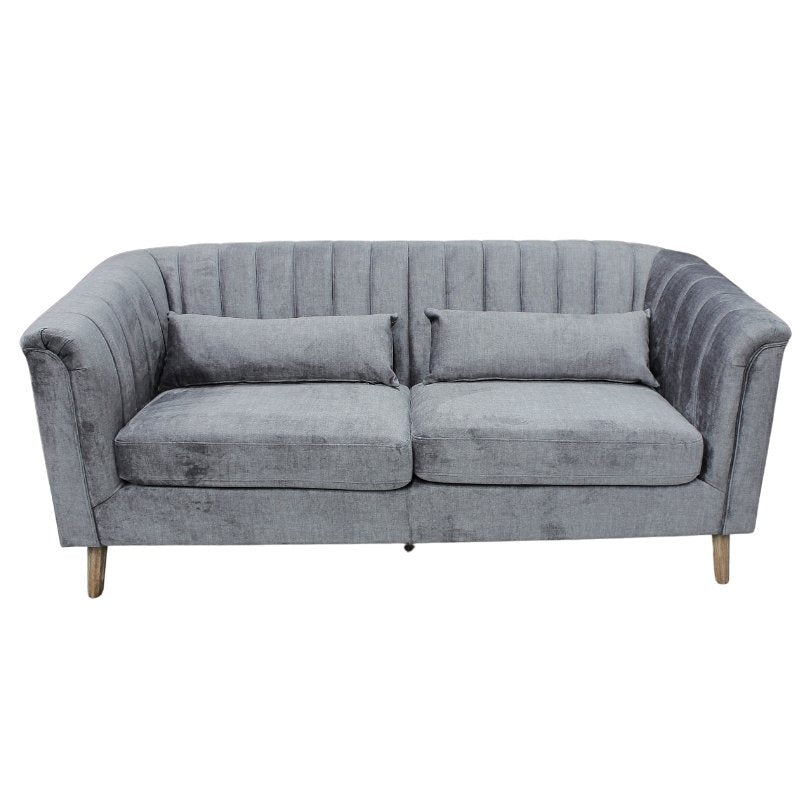 Maddox Short Pile Velvet 2 Seater Sofa - VLA105 - Uneeka