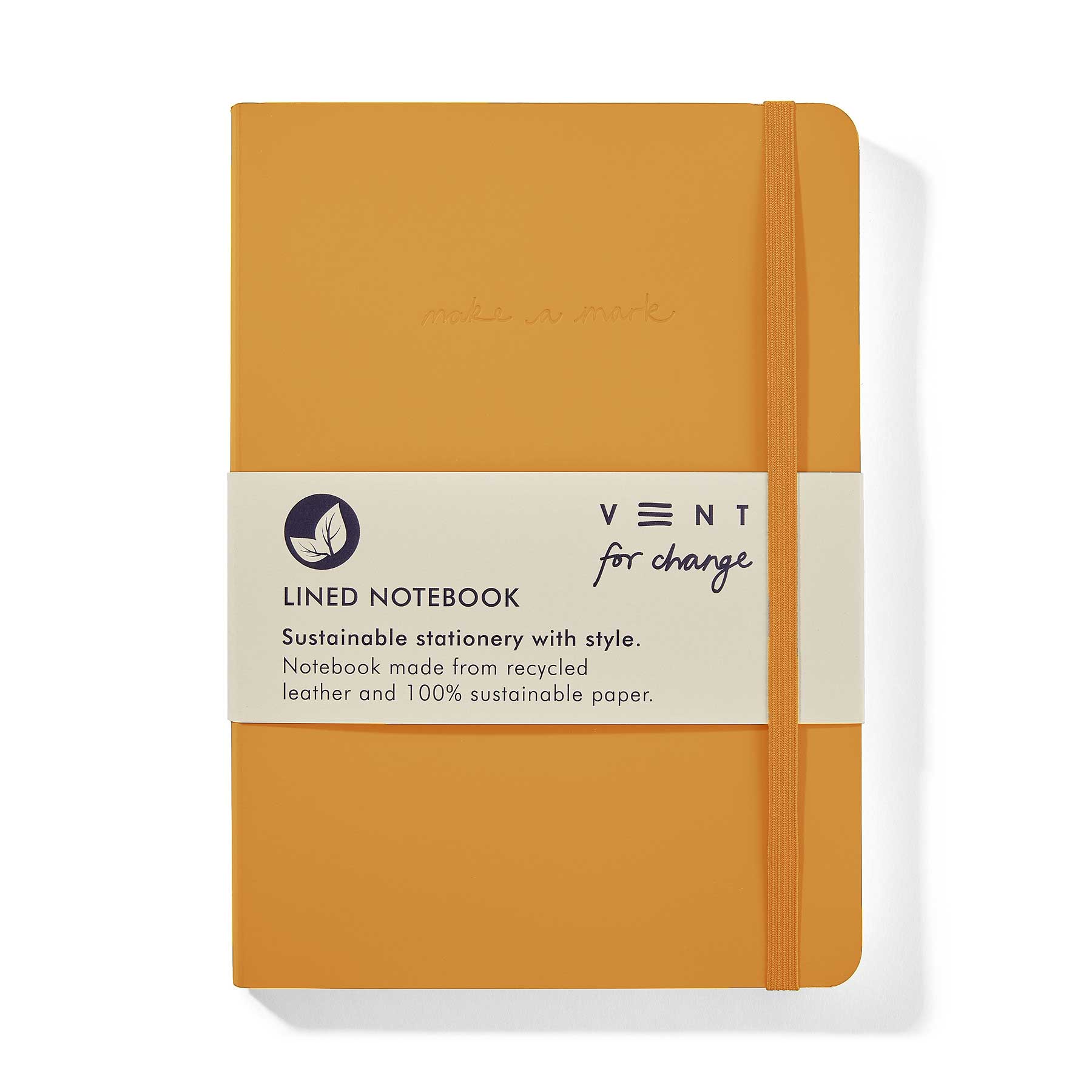 Make a Mark' A5 Leather Notebook - 060 - Uneeka