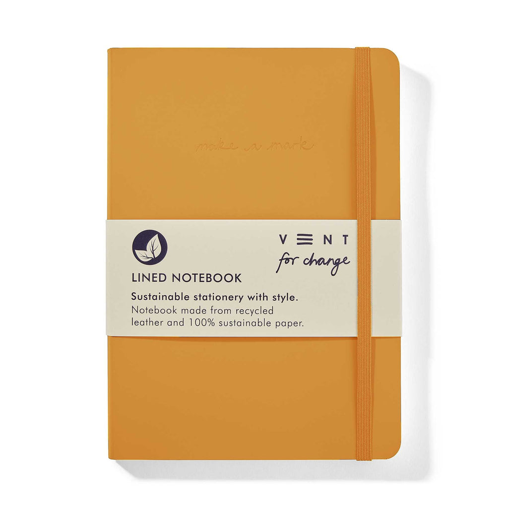 'Make a Mark' A5 Leather Notebook - 060 - Uneeka