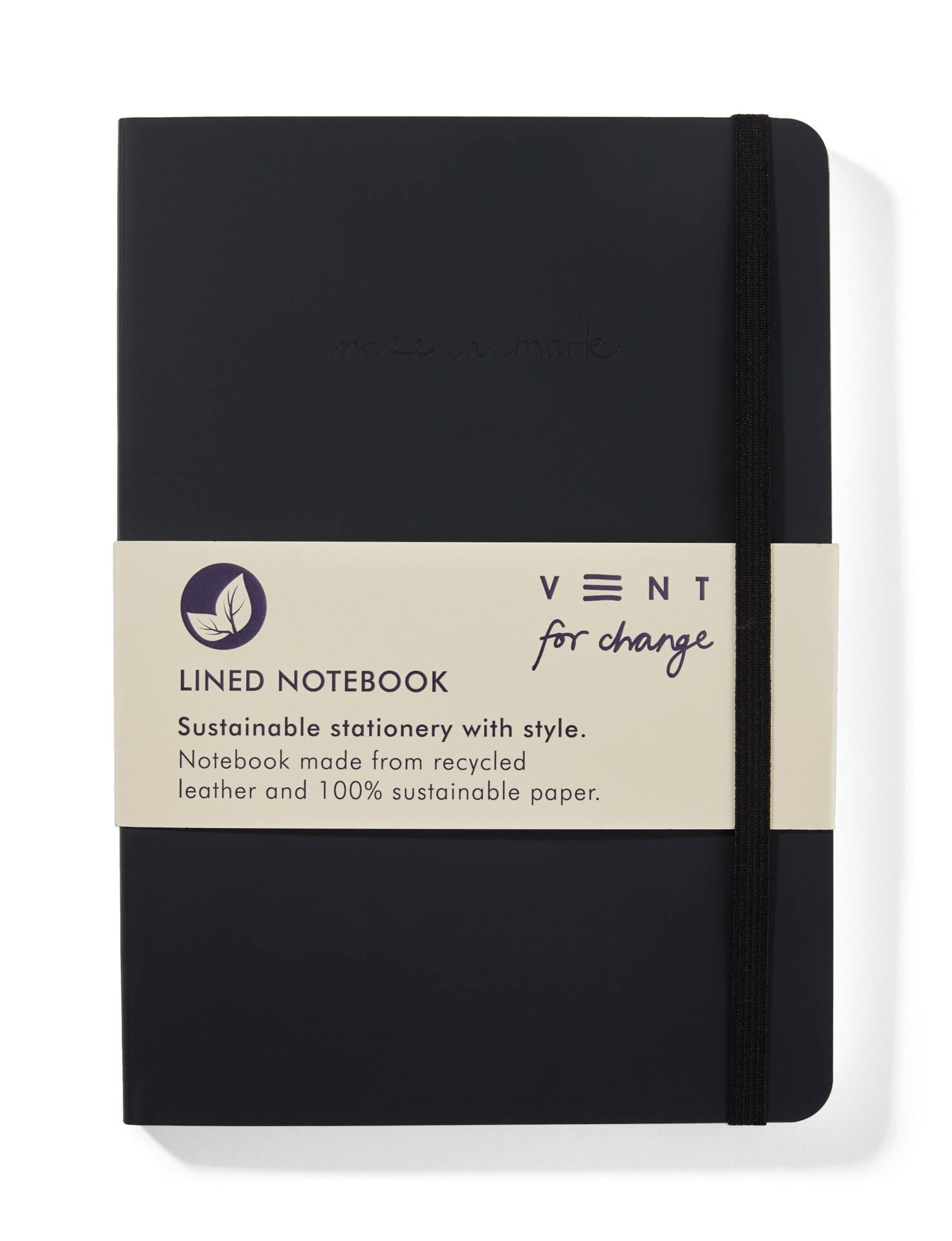 Make a Mark' A5 Leather Notebook - 065 - Uneeka