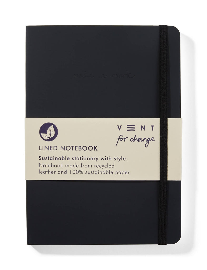 'Make a Mark' A5 Leather Notebook - 065 - Uneeka