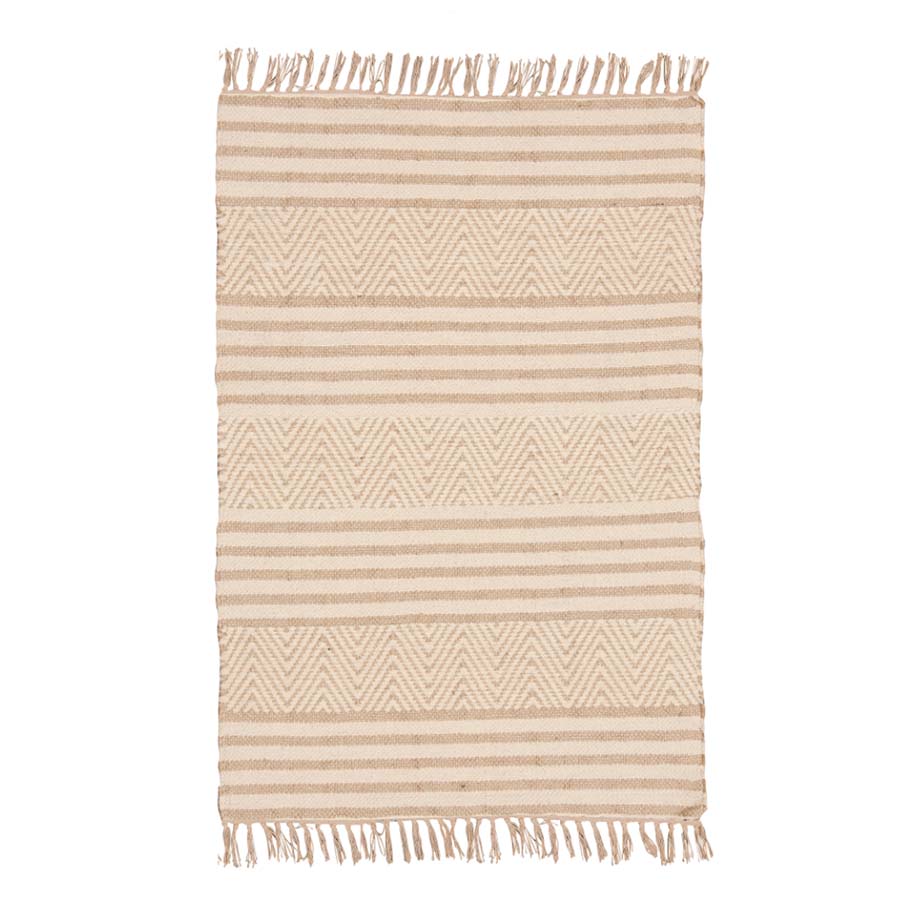 Mandani Handloom Chenille & Jute Rug - R39723 - Uneeka