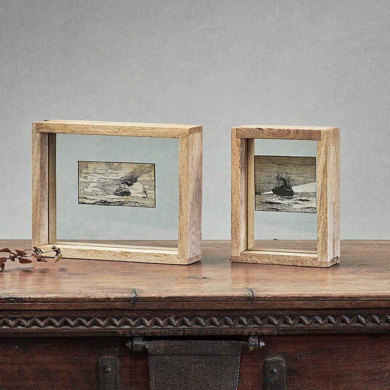 Mango Wood Indu Standing Wooden Frame - IF0201 - Uneeka