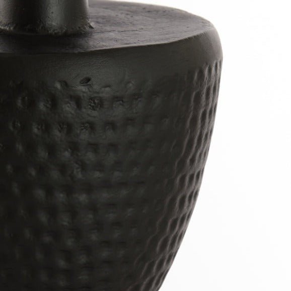 Matt Black Curved Lamp Base - 8308212 - Uneeka