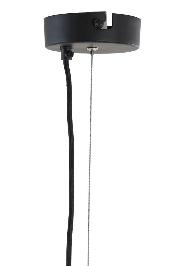 Matt Bronze Ceramic Hanging Lamp - 2967250 - Uneeka