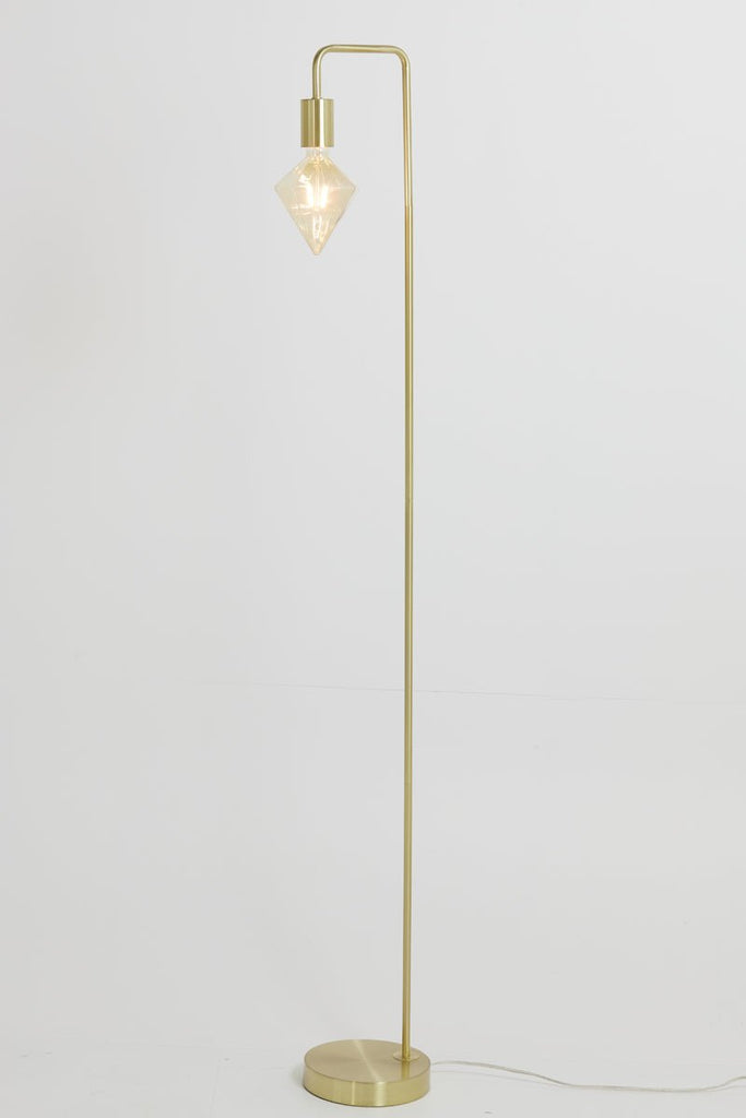 Matt Gold Simple Floor Lamp - 1818518 - Uneeka