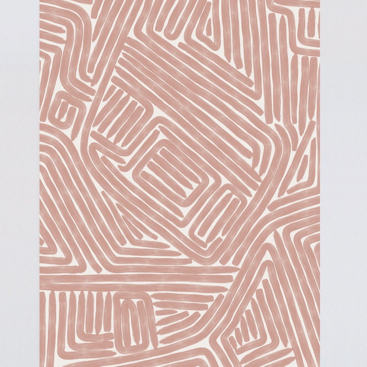 Maze Pink Gift Wrap - WP102 - Uneeka