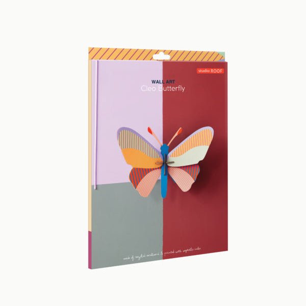 Medium Cleo Butterfly Cardboard Model - TTM201 - Uneeka