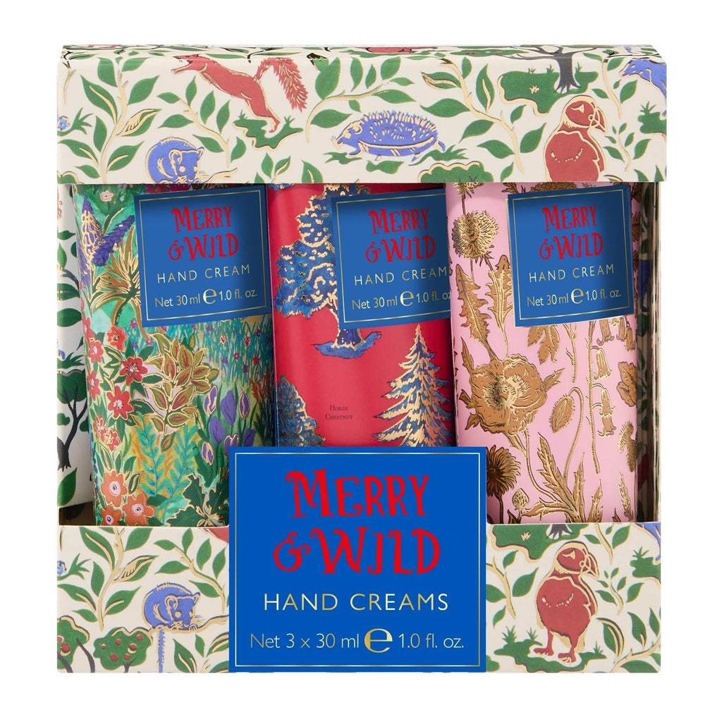 Merry & Wild Assorted Hand Creams Trio - FG7846 - Uneeka