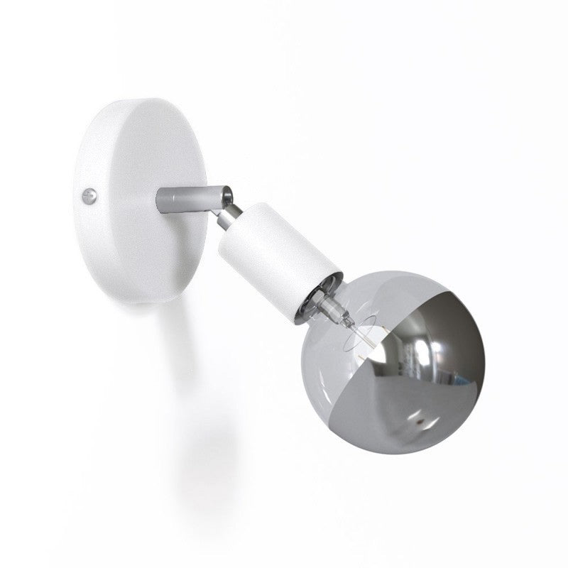 Metal 90° Adjustable Wall Light - APM2BRTBS1BR - Uneeka