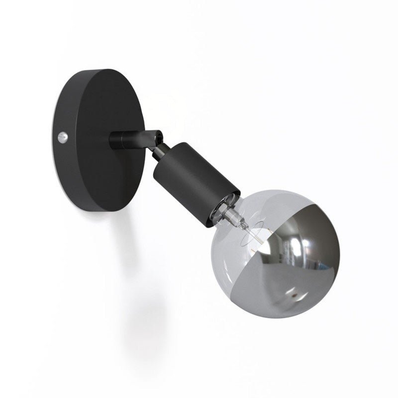 Metal 90° Adjustable Wall Light - APM2VBOTBS1CR - Uneeka