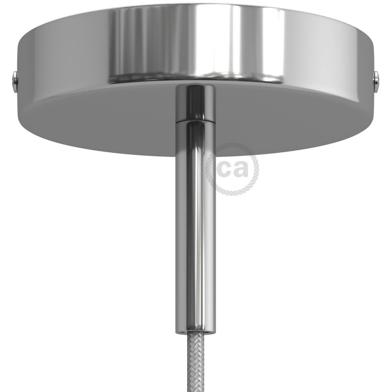 Metal Ceiling Rose With 7 cm Cable Clamp - KRM57FCTISTERM4 - Uneeka