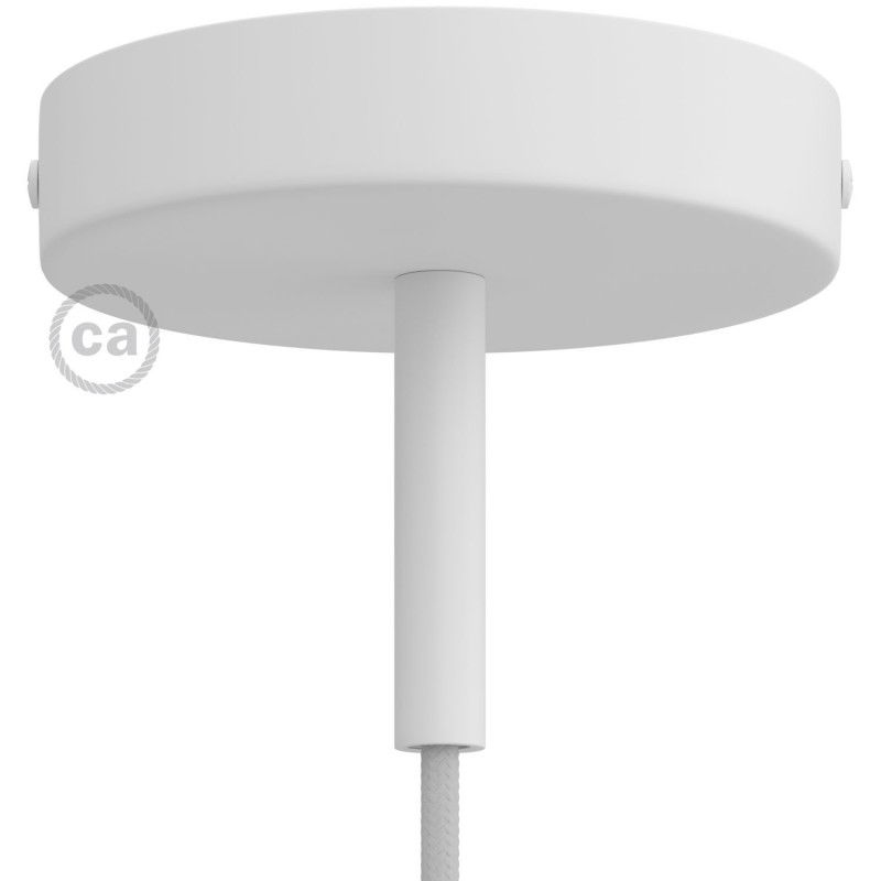 Metal Ceiling Rose With 7 cm Cable Clamp - KRM57FCTISTERM4 - Uneeka