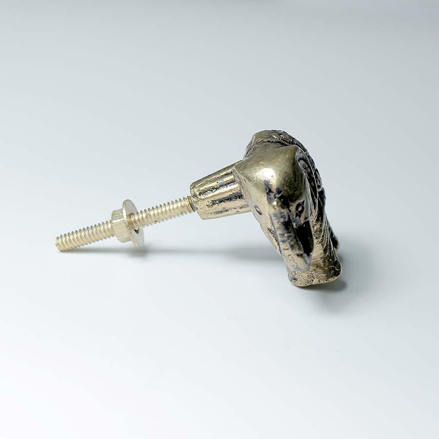 Metal Elephant Door Knob - DK110 - Uneeka