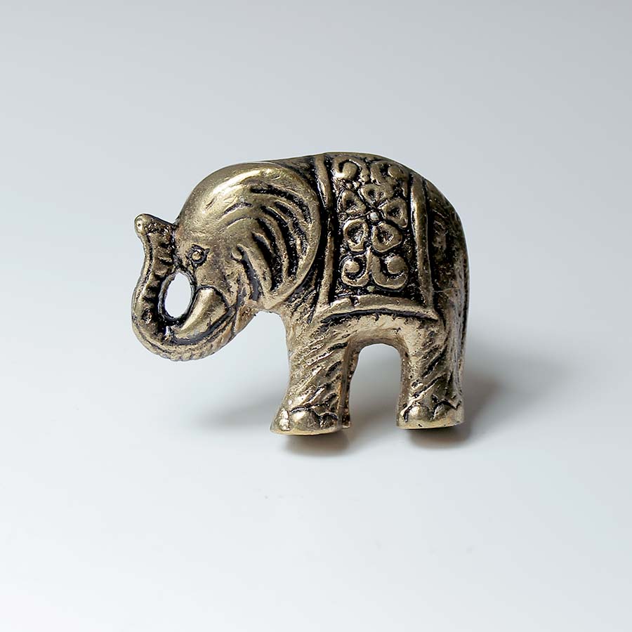 Metal Elephant Door Knob - DK110 - Uneeka