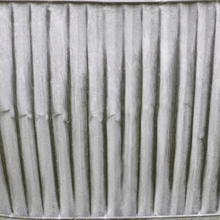 Metal Oval Tub Planter - 3923 - S - Uneeka